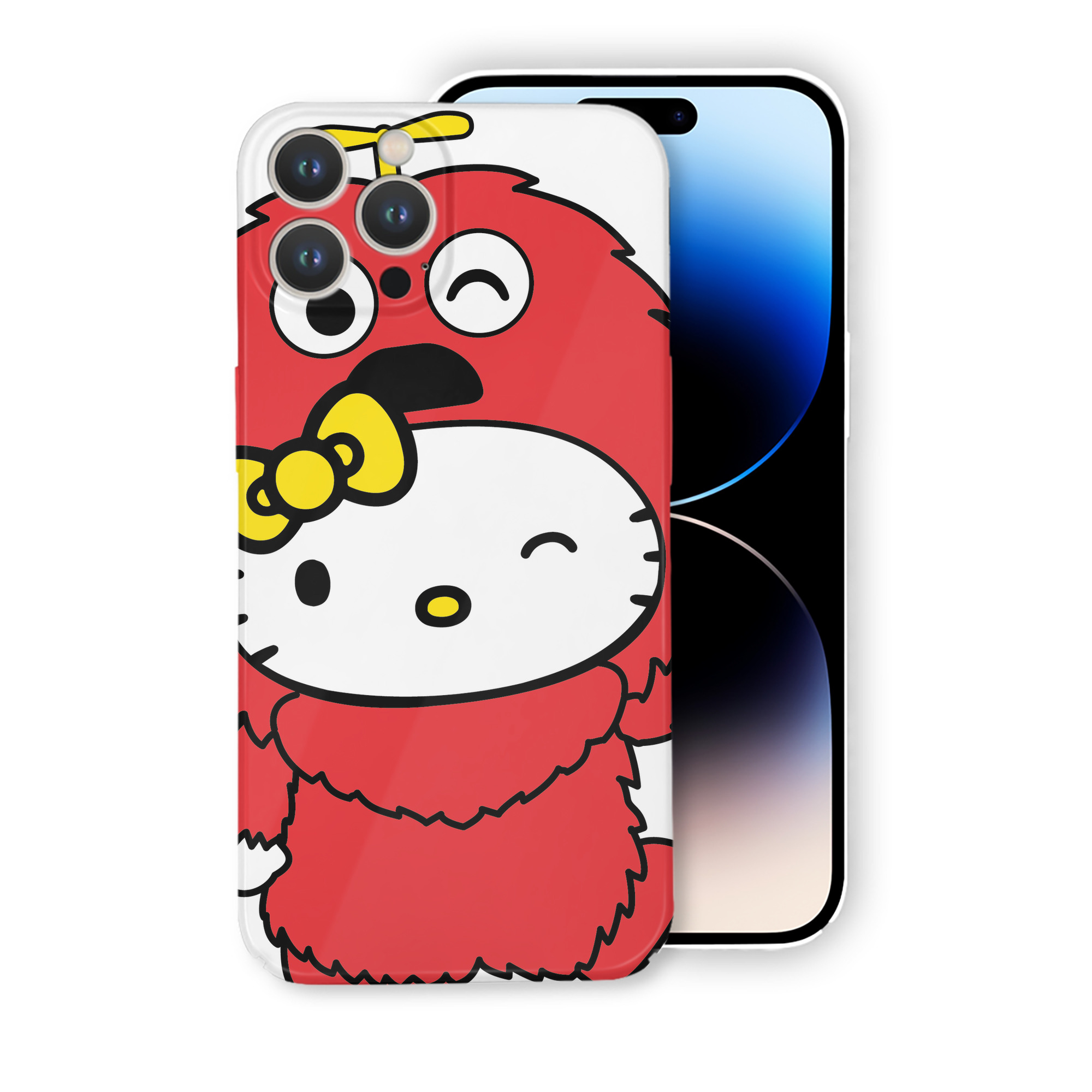 （画像用） Hello Kitty ハローキティ 【iPhone 14シリーズ対応】ハードケース